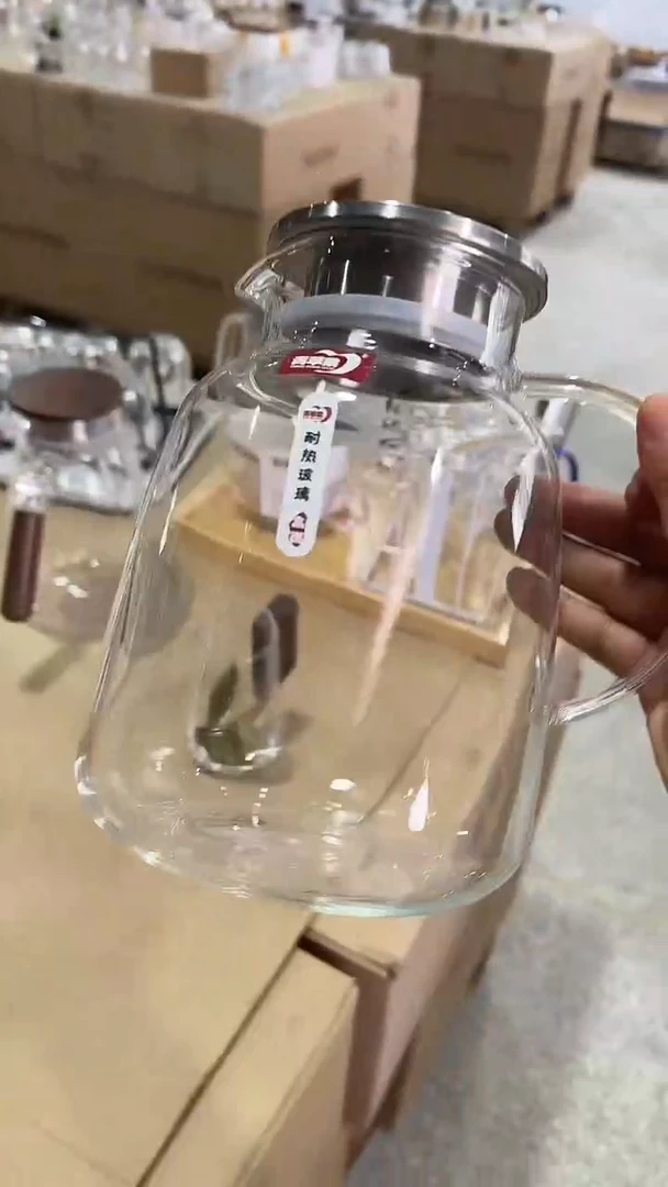水晶玻璃盖子款2150毫升