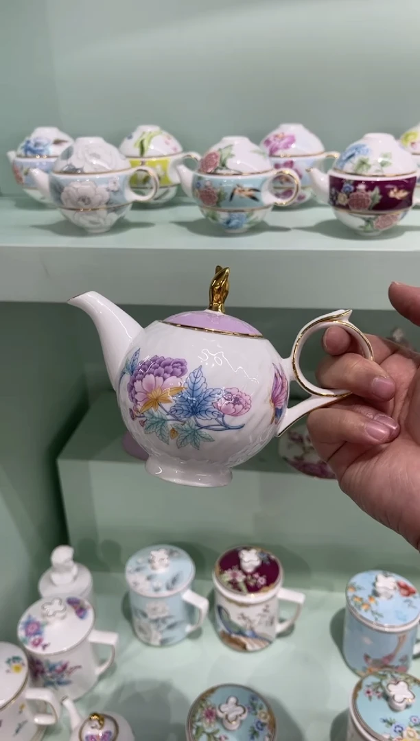 45%以上骨粉骨瓷茶壶