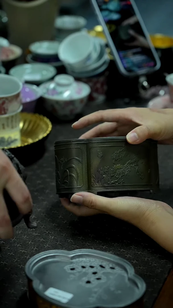 搬迁完毕 景德镇手绘茶具福利