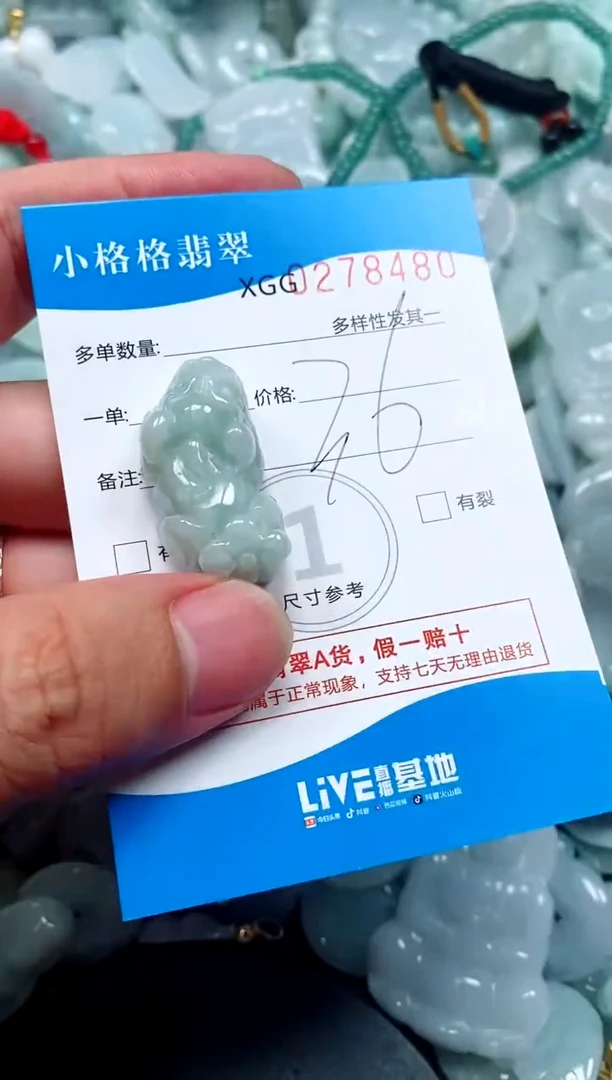 翡翠未镶嵌颈饰闪购商品0278480