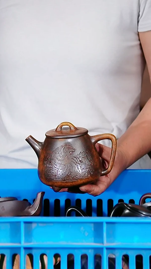宜兴原矿紫砂壶茶壶380C
