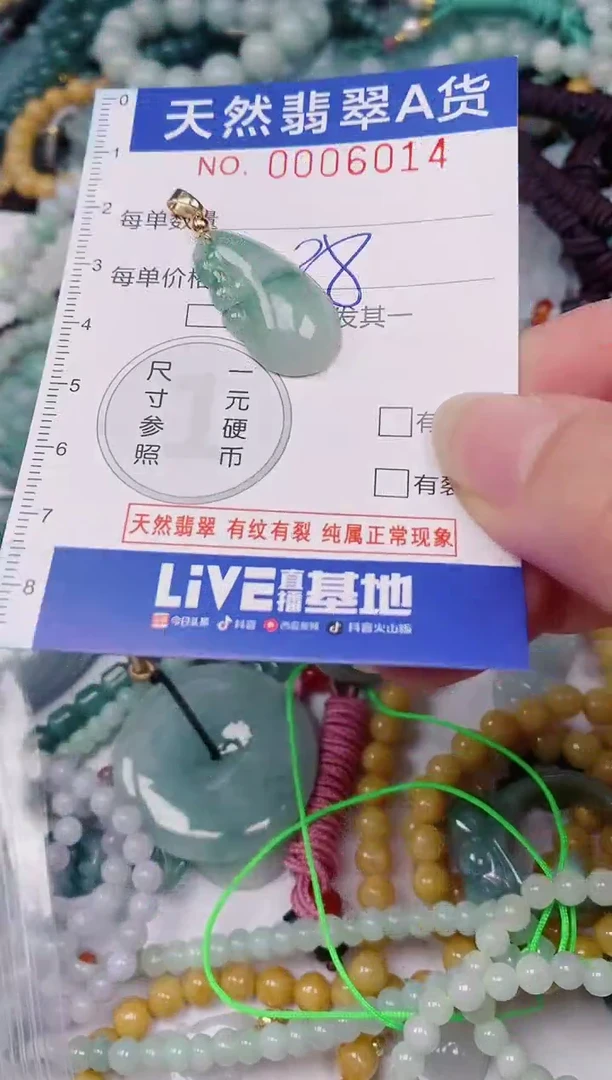 颈饰未镶嵌翡翠00006014