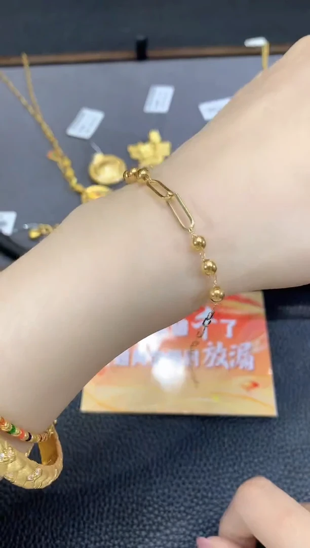 手链18K金A85多样性发一件