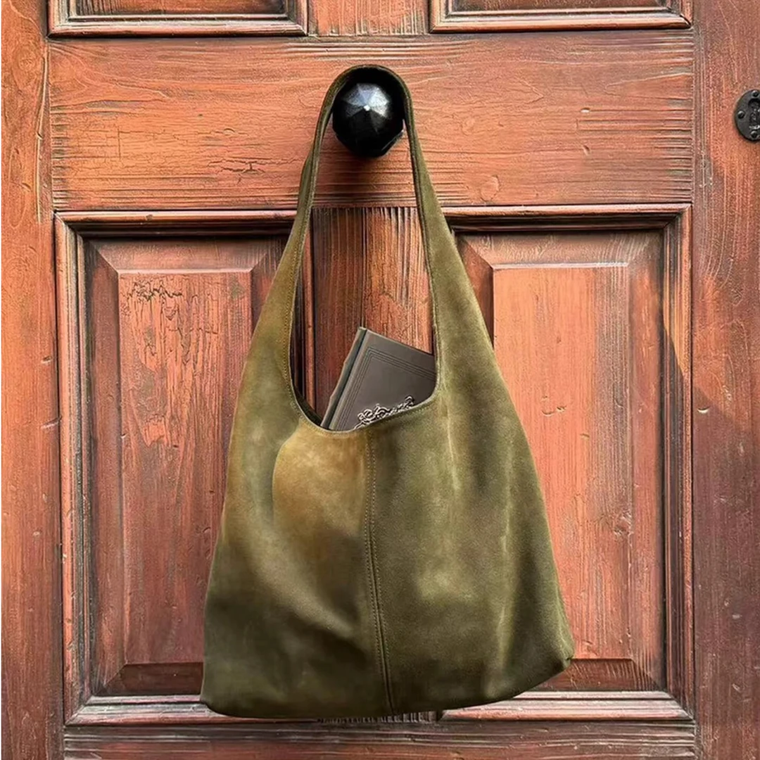 2025秋季爆款轻包包绿色轻奢小众高级感单肩斜挎手提托特包女式