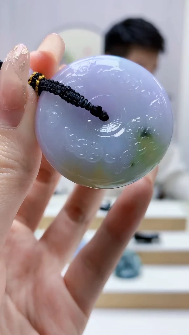 未镶嵌定制翡翠5028jw-毛货挂件97