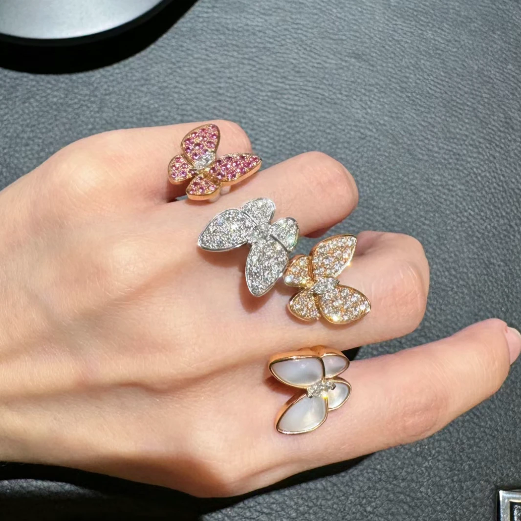 【MK2】蝴蝶戒围巾轻奢高档