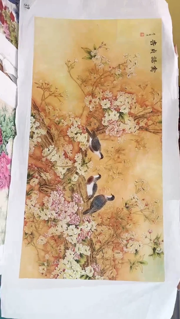 国画九霄甄选国画作品zhb078