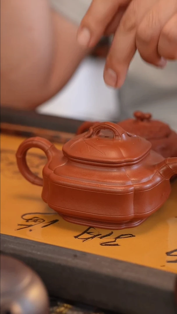 茶壶紫砂原矿手工制作