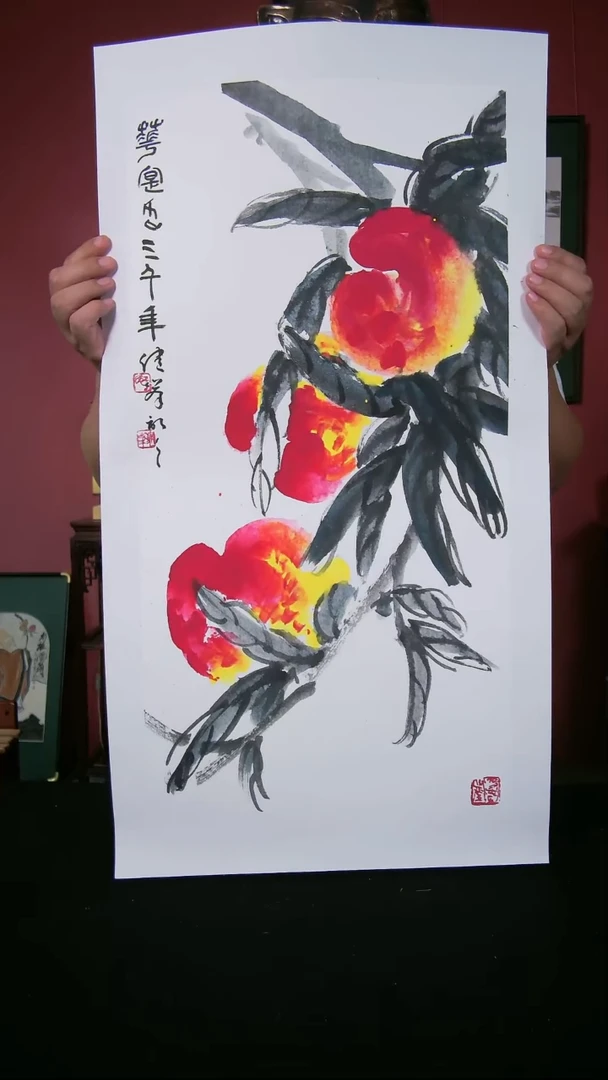 国画于健峰书画作品