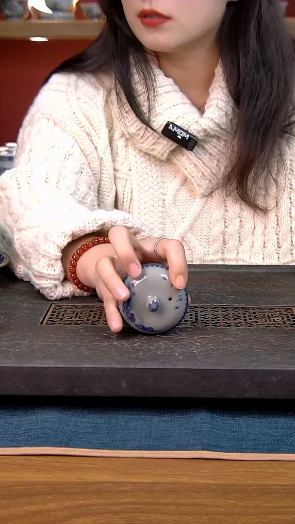 a简装家用款件套 老陶泥开片纹陶瓷茶具