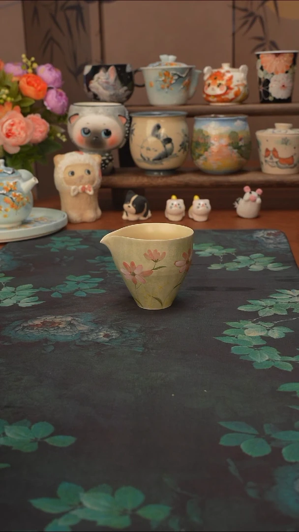 【落单】格桑花  公道杯