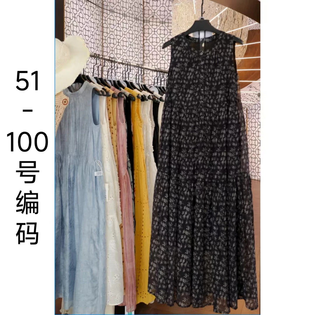 【8.31】BH5号店度假风设计师夏季新款气质连衣裙51-100