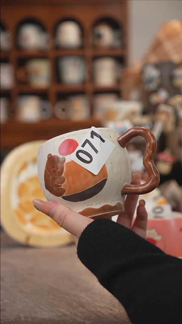 可爱@*里川谷原创陶瓷11.02直播微瑕071