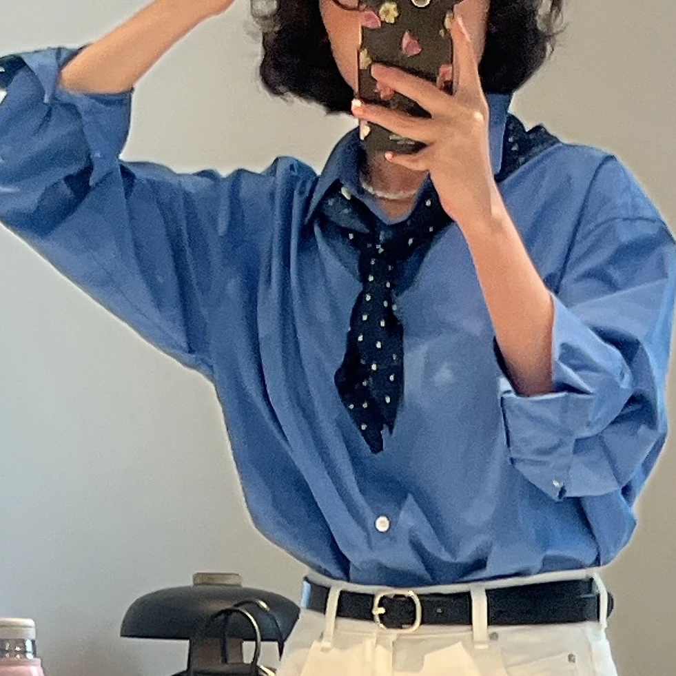 NO退换 复古棉麻波点丝巾