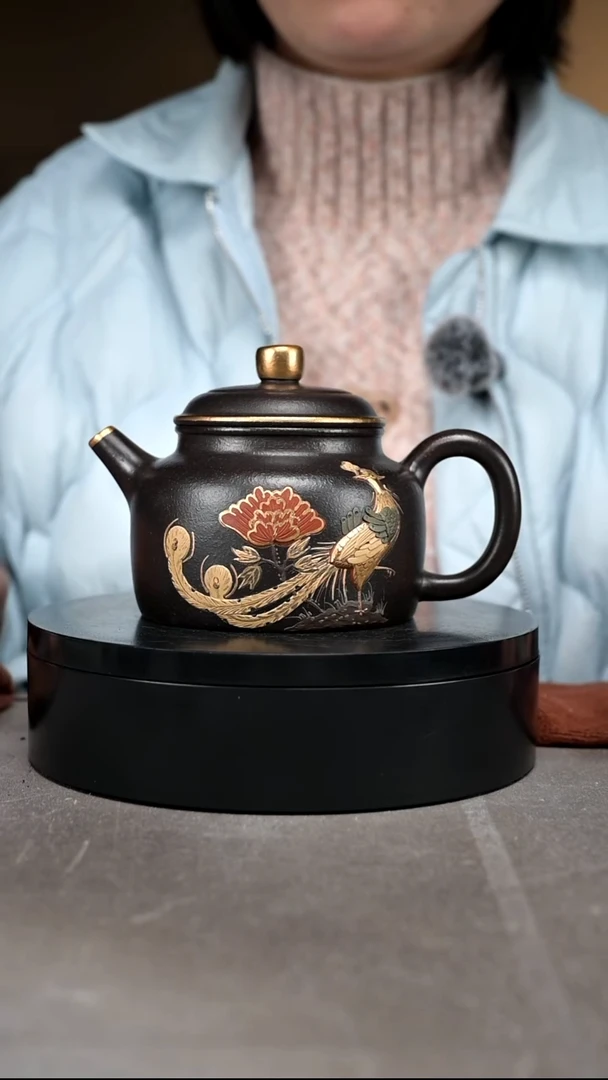 茶壶紫砂容量380cc