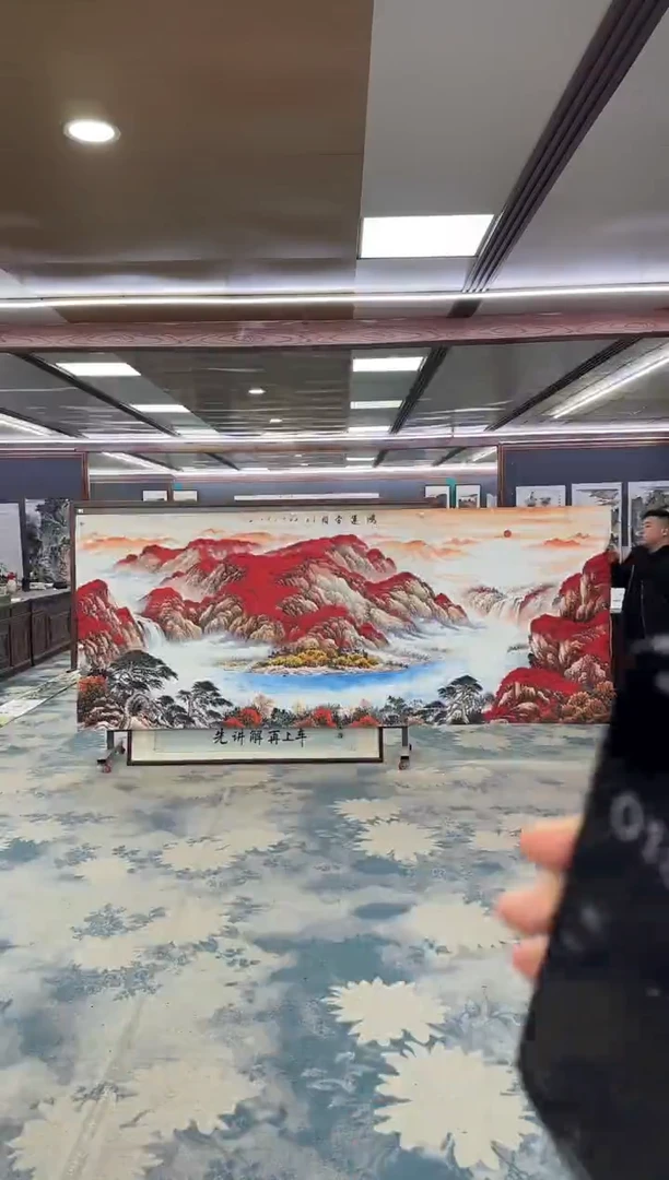 国画福*W-刘雪红-大丈二-山水国画