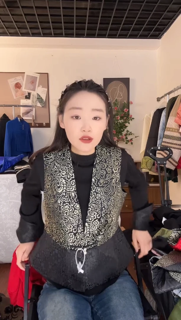黑金收腰马甲xl