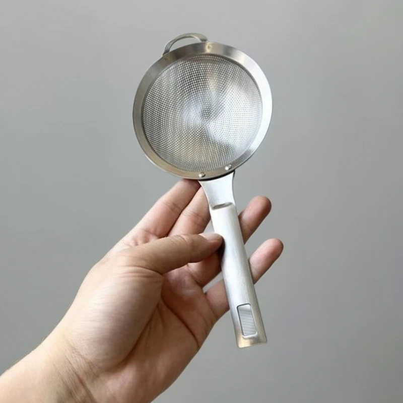 家用304不锈钢过滤勺捞勺油炸篮沥油沥水网筛超密细网火锅漏勺