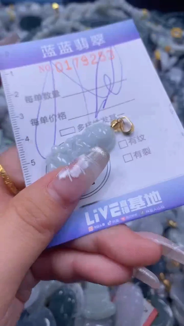 【闪购商品】翡翠颈饰未镶嵌闪购0179253多样性发其一