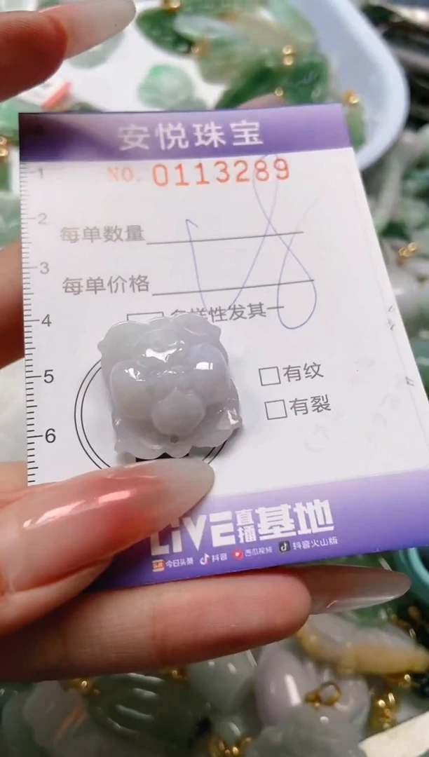 【闪购商品】翡翠颈饰未镶嵌闪购0113289