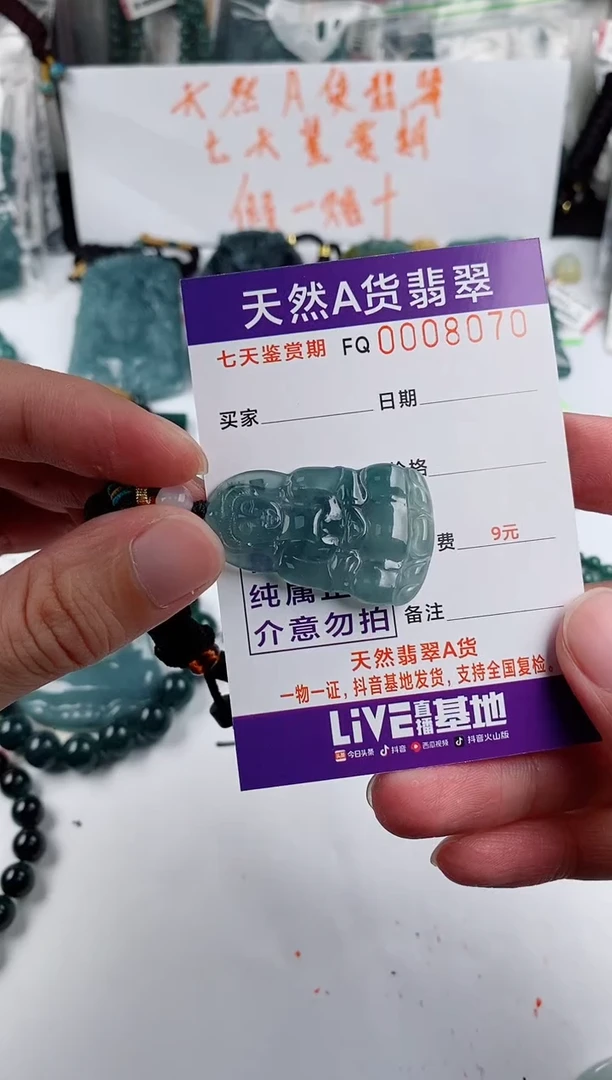 颈饰未镶嵌翡翠