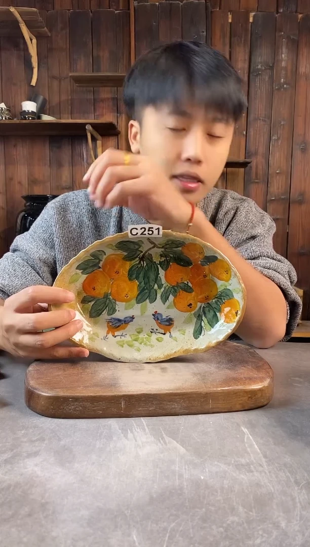 碗251，手工手绘，超值陶瓷！