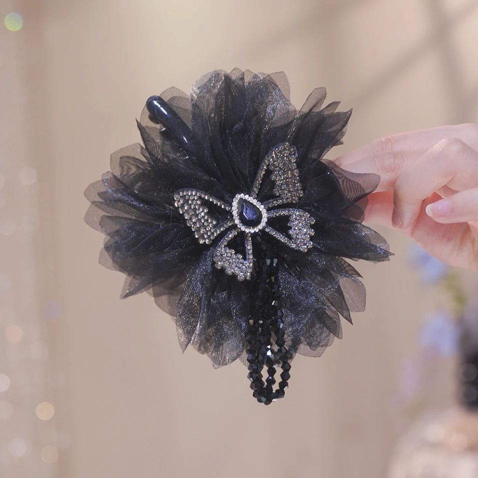 韩式头饰发夹发卡原创设计气质百搭鲨鱼夹3012