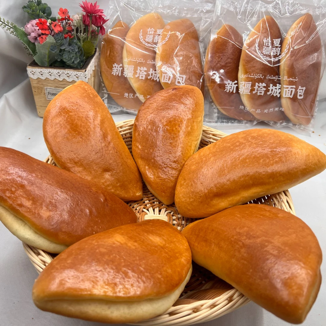 【亲子家庭必备两包六个夹心面包】苹果酱夹心面包解馋办公室零食