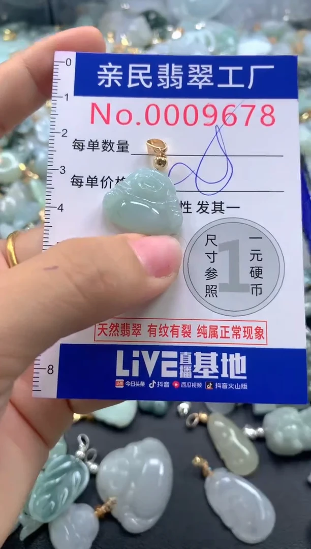 颈饰未镶嵌翡翠9678