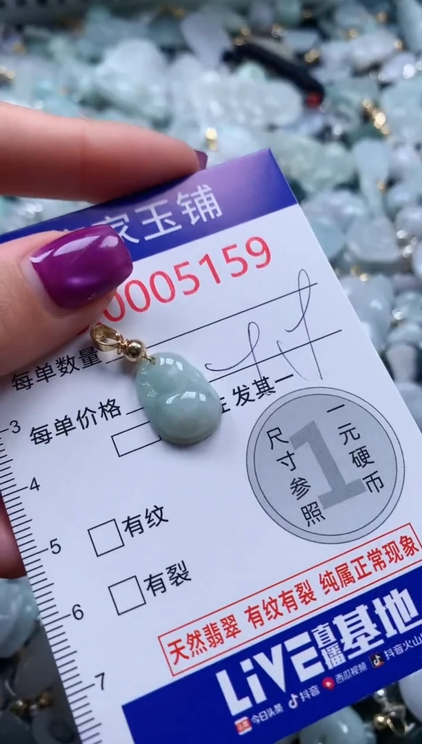 颈饰未镶嵌翡翠5159