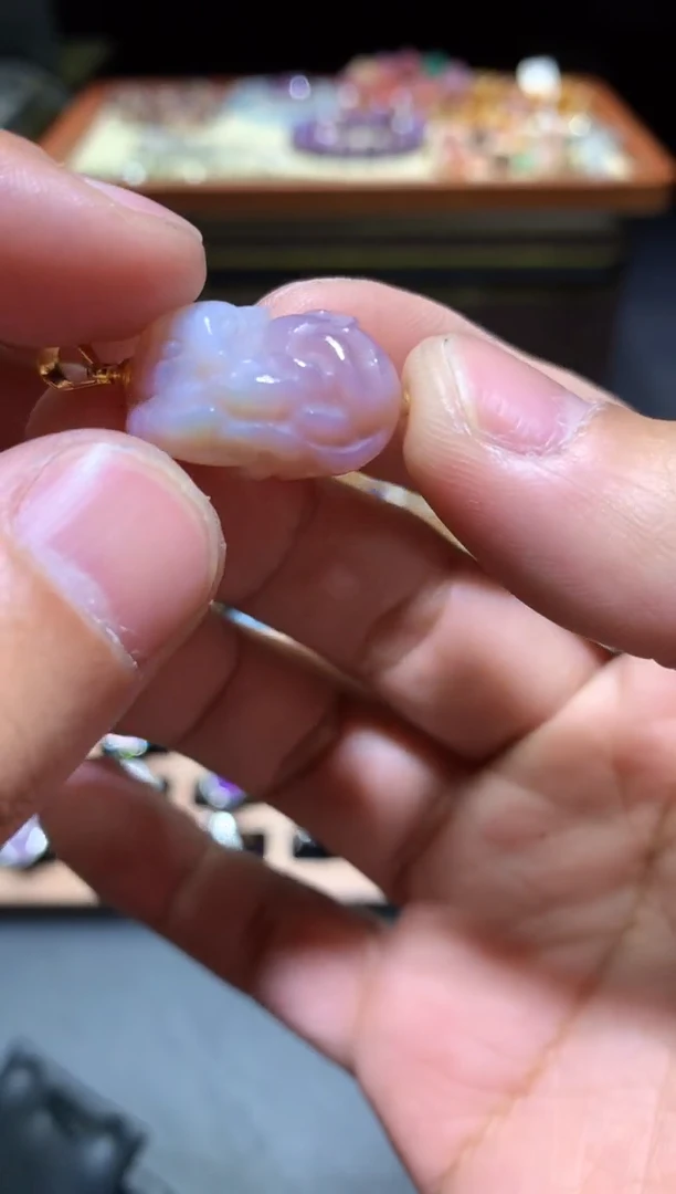 【闪购商品】石英质玉（盐源）颈饰未镶嵌L02