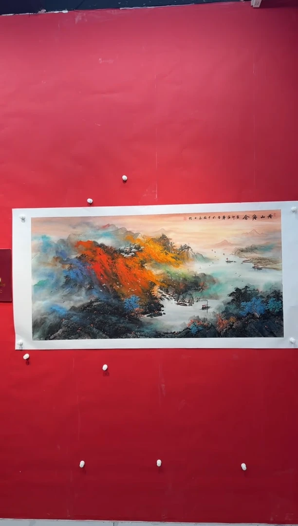 国画画家陆远华纯手绘原作