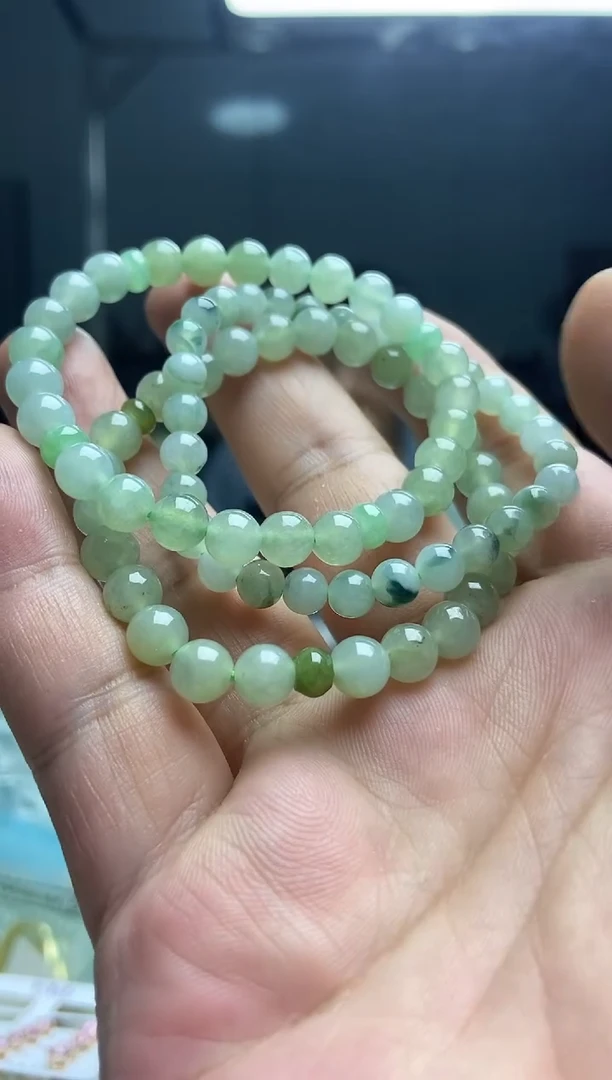 未镶嵌手链翡翠手串
