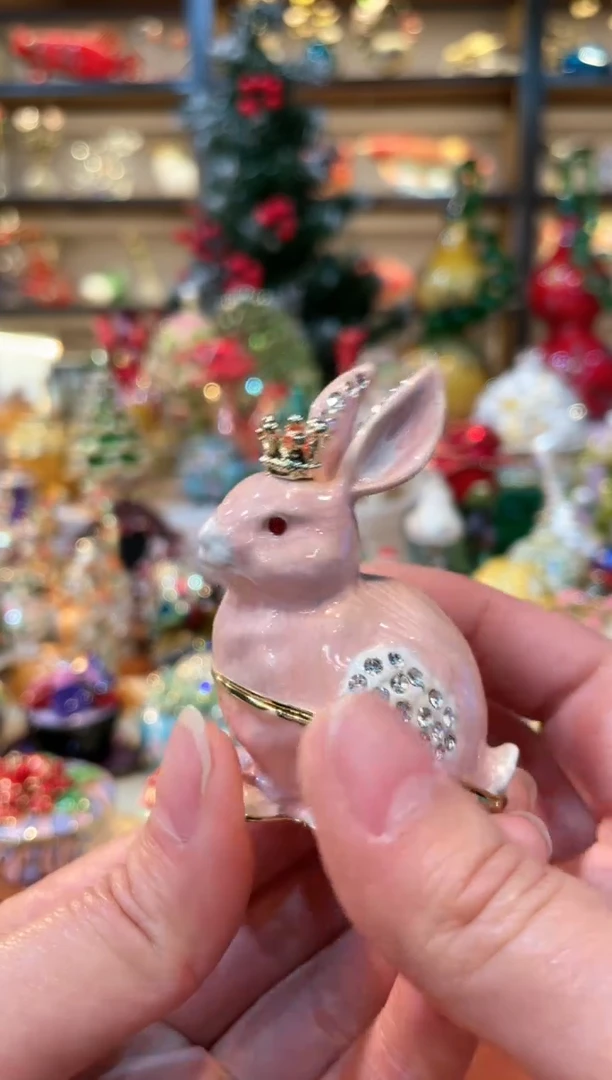 【闪购商品】精致珐琅彩首饰盒