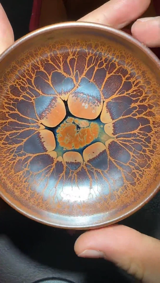 茶盏148号黄涛火莲