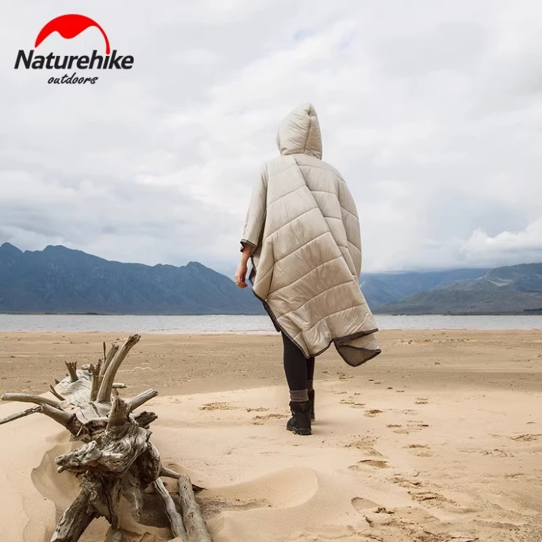 NH挪客户外露营帐篷睡袋可穿式防寒轻便披肩斗篷披风