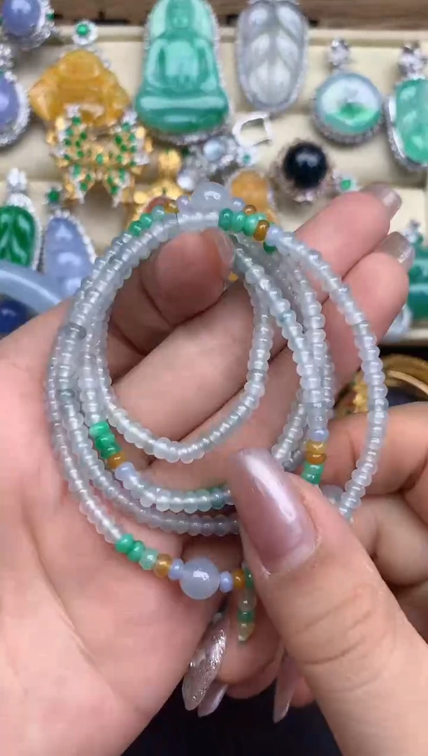 颈饰未镶嵌翡翠309-中国好珍宝