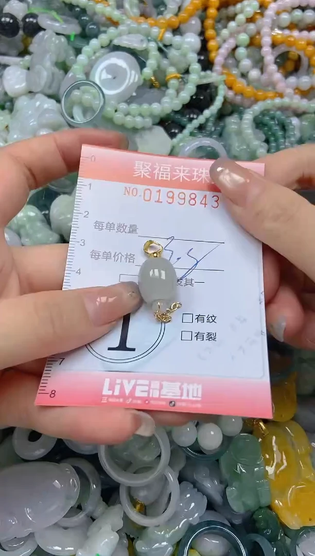 翡翠未镶嵌颈饰闪购0199843多样性发其一