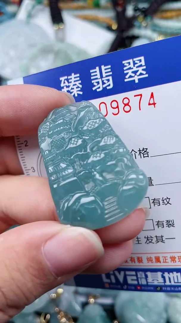 颈饰未镶嵌翡翠.0009874