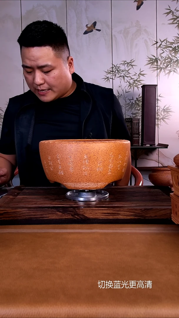 紫砂花盆紫砂花盆内口20-9.5