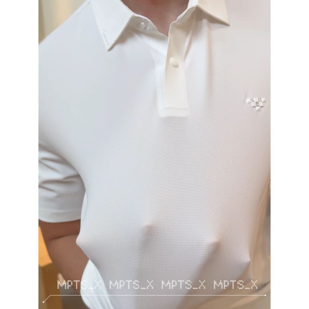 【零压净版】铭品添尚2025夏季新款男士百搭翻领poloT恤短袖#52721