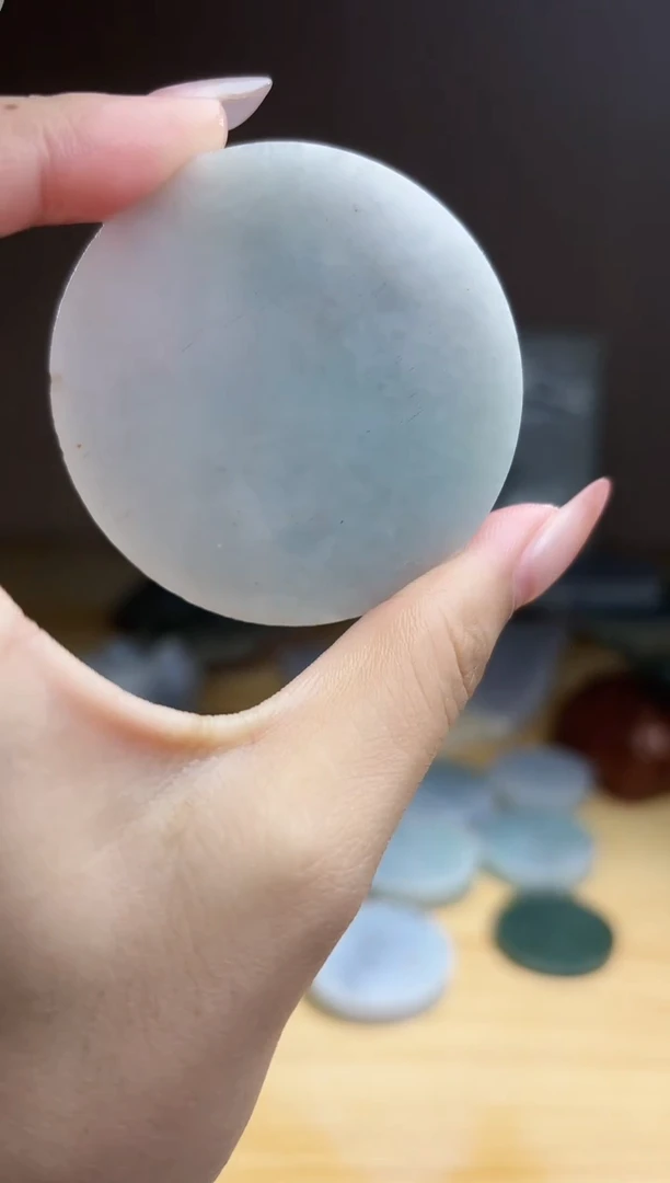 翡翠未镶嵌颈饰翡翠A货 温谭568