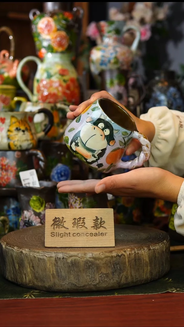 陶瓷54景德镇手工手绘釉下彩