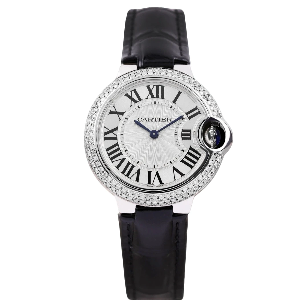 99新 Cartier/卡地亚 蓝气球系列W6920086石英33盘后钻