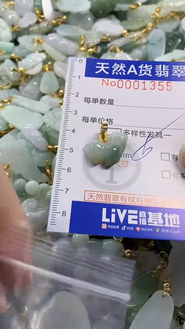 颈饰未镶嵌翡翠纯天然货翡翠