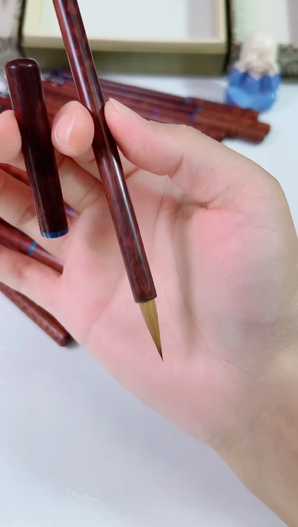 虎皮纹带帽狼毫小楷2.0