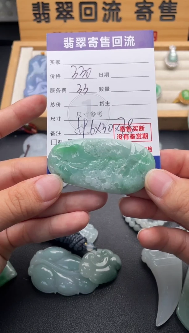 颈饰未镶嵌翡翠10147000
