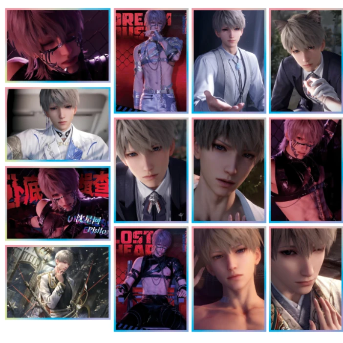 拆盒【周野 新品色纸】恋与深空同人二创 纪念版收藏盲盒（代拆）