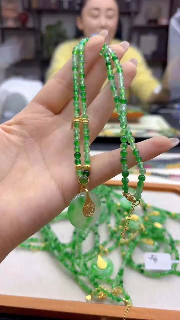 颈饰未镶嵌翡翠DIY款X445