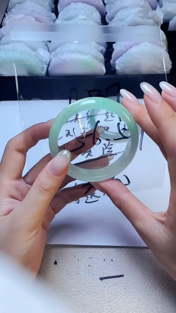 缅风美人翠手镯087